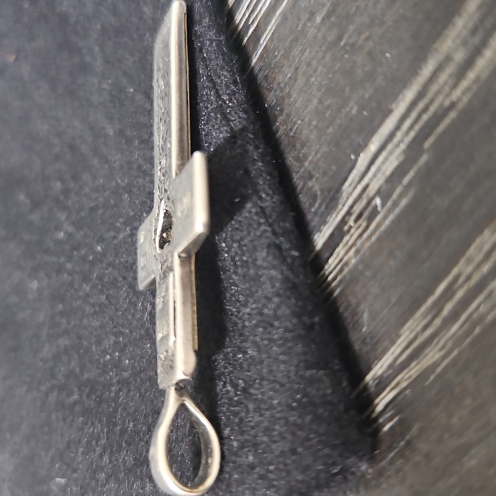 Carolyn Pollack RTM Silver Cross Pendant - Picture 4 of 4